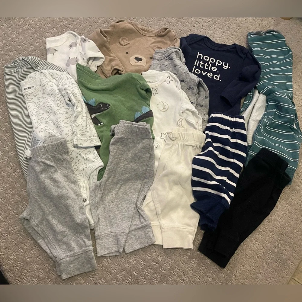 3m baby bundle- 14 pcs